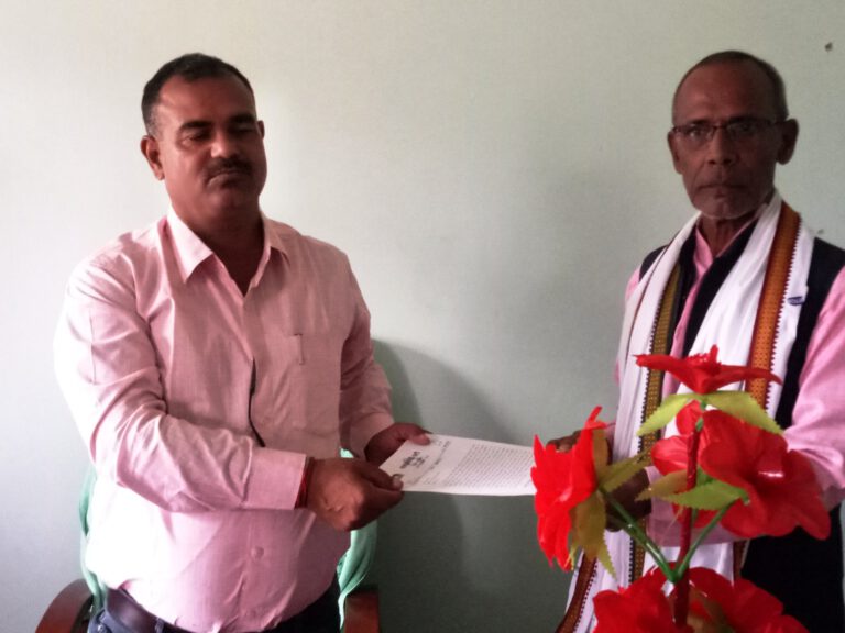 समाजवादी पार्टीका नगर अध्यक्ष यादवले बुझाए ज्ञापन पत्र