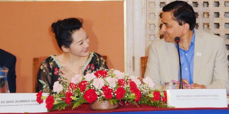 चर्चित चिनियाँ अभिनेत्री स्वी छिङ फेरि नेपाल आइपुगिन्