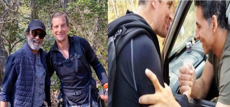 ग्रिल्सको शोमा रजनीकान्तपछि अक्षय कुमार