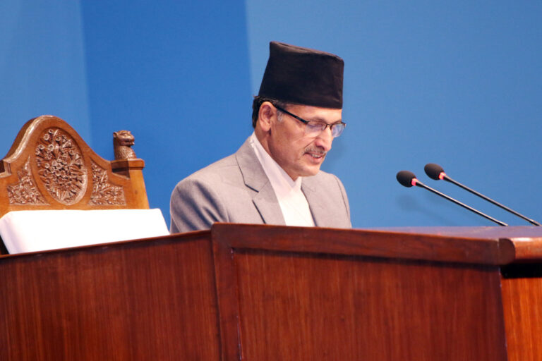 महराले सफाइ पाएको पत्र संसदमा