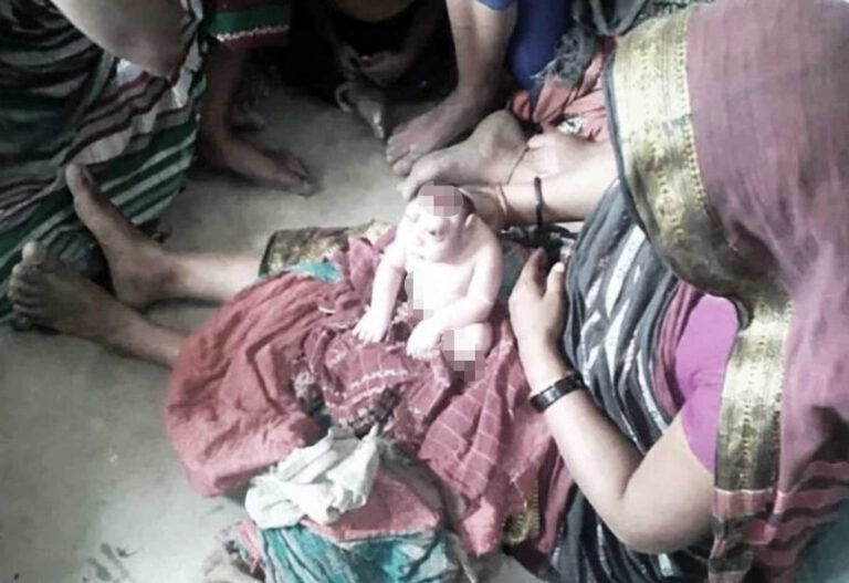 यस्तो बच्चा जिवितै जन्मियो