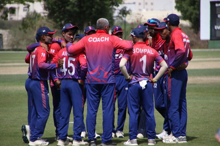 आईसीसीको टी–ट्वान्टी वरियतामा नेपाल तीन स्थान तल