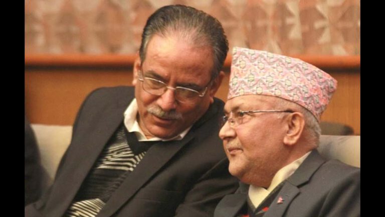 अध्यक्ष ओली र अर्का अध्यक्ष  प्रचण्डबीच निरन्तर छलफल भए पनि निष्कर्षमा पुग्न सकेन