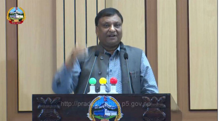 उत्तेजनात्मक भाषा प्रयोग गरेका कारण संसद्‌मा तोडफोड :नेता कनौडिया