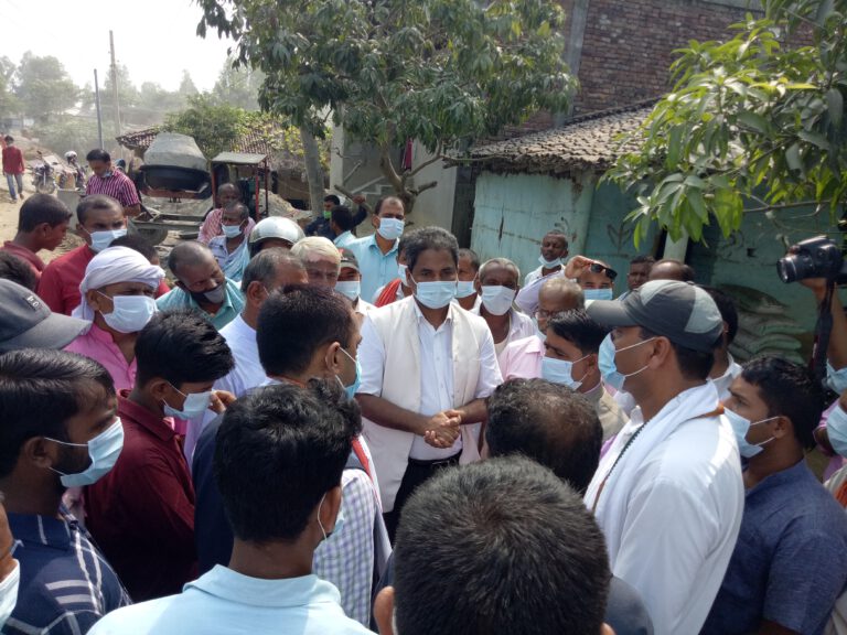 शहरी विकासको योजनाको निरिक्षण सांसद साहद्वारा निरिक्षण