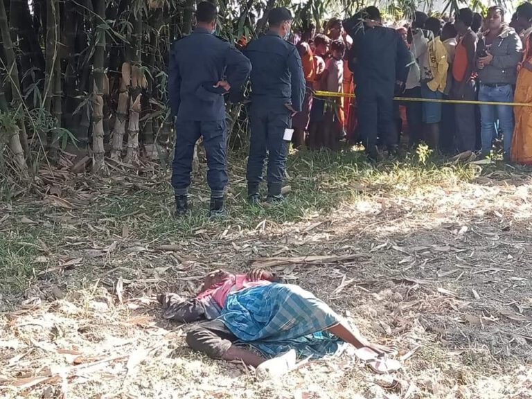 रौतहटमा एक व्यक्ति मृत अवस्थामा फेला