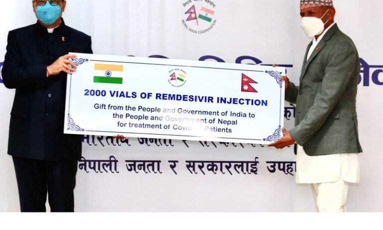 कोरोनाको खोप भारतमा उपलब्ध भए नेपाललाई पनि सहयोग गर्ने विदेश सचिव श्रृंगलाकाे प्रतिबद्धता