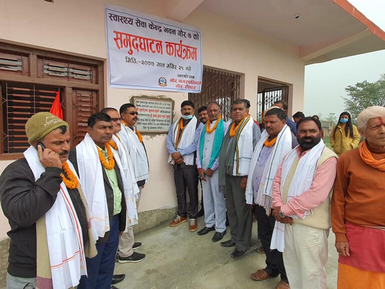 सधारण रोगको उपचारको लागि जिल्ला अस्पताल धाउनु नपर्ने :- मेयर गुप्ता