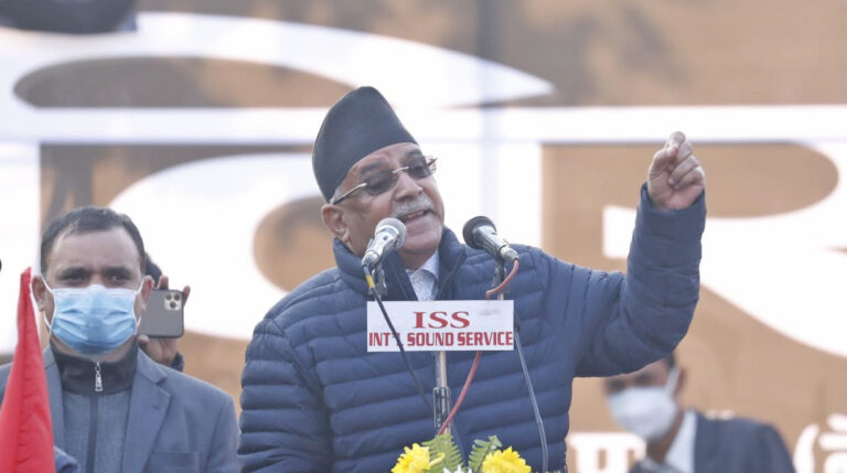 वैशाखपछि केपी शर्मा ओली प्रधानमन्त्री नरहने प्रचण्डकाे दाबी