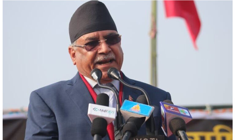 प्रधानमन्त्री ओलीको आदेशमा  झाँक्रीलाई पक्राउ गरियाे : प्रचण्ड