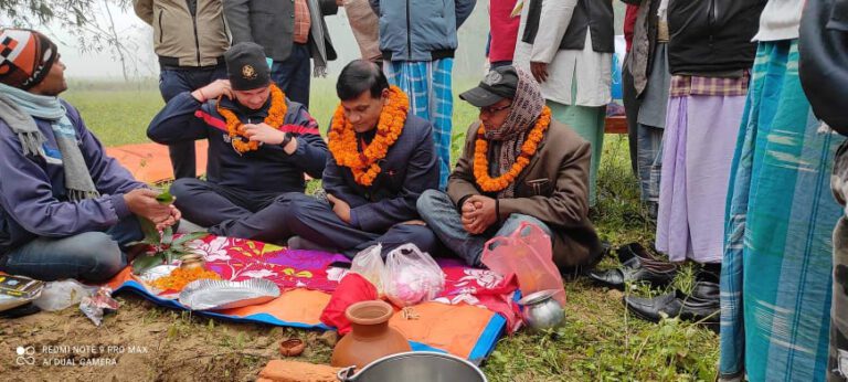 अपांग विद्यालयको मेयर वकीलद्वारा शिलान्यास