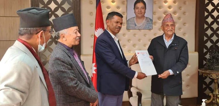 विशाल भट्टराईलाई ओलीले बनाए नेकपा संसदीय दलको प्रमुख सचेतक