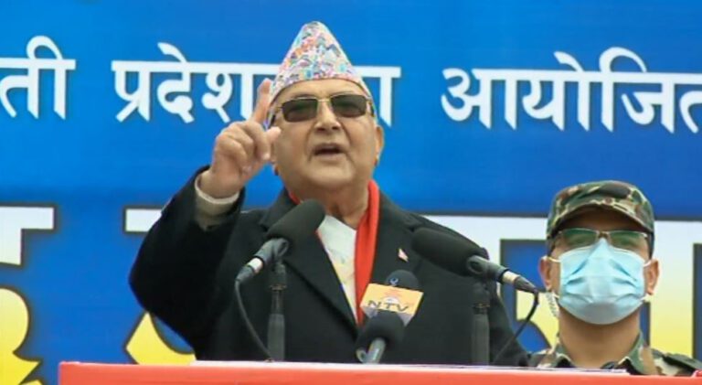 राजतन्त्र पुनर्स्थापना हुन सक्दैन :प्रधानमन्त्री ओली