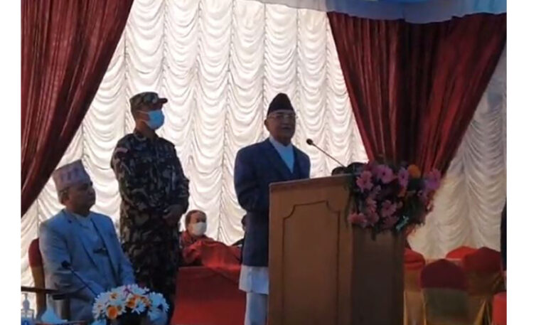 बालुवाटारमा चियापान: नेपाल-खनाल समूहलाई कार्वाही गर्ने ओलीको चेतावनी