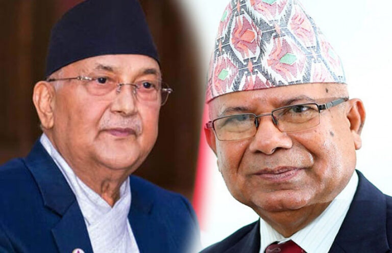 एमालेको दुवै समूह एकअर्काको अघि नझुक्ने रणनीतिमा