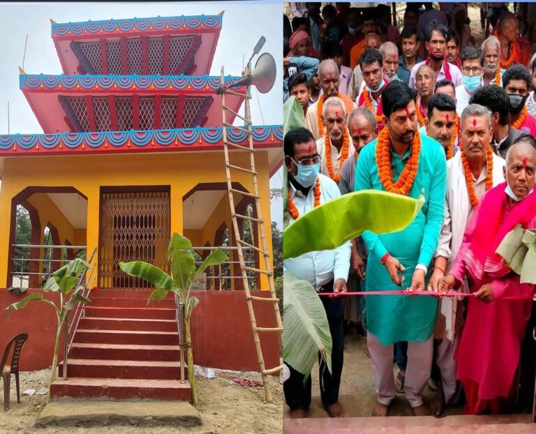 प्रमुख मेहताद्धारा मन्दिरको उद्धघाटन