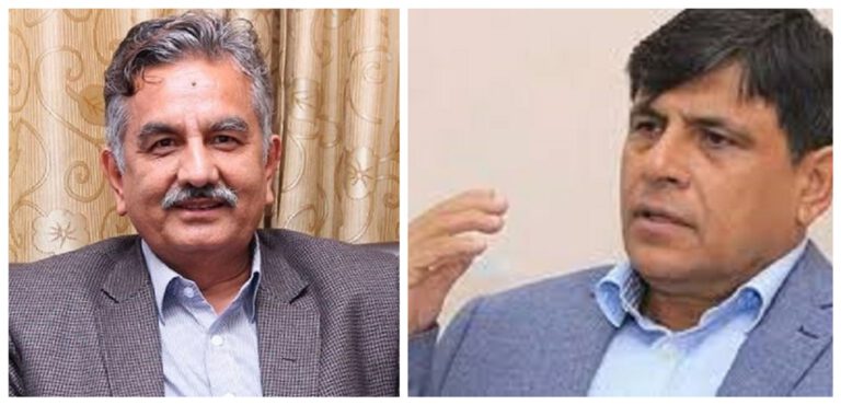 घनश्याम भुसाल र सुरेन्द्र पाण्डेलाई एमालेबाट ६ महिनाका लागि निलम्बन