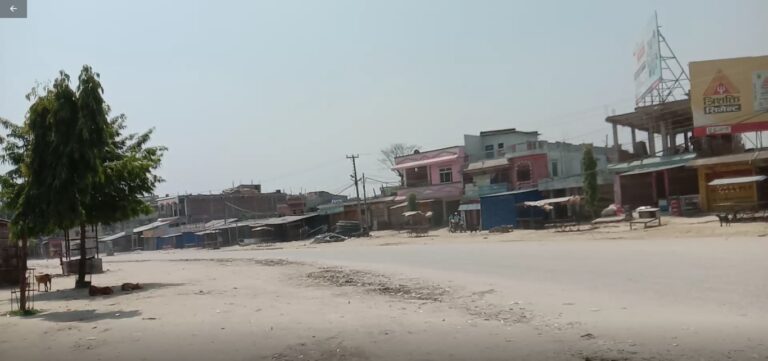 दोस्रो चरणको दोस्रो दिनको निशेधाज्ञा सुनसान देखियो सडक