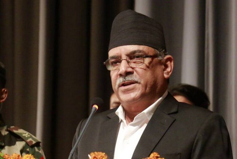 पीडित किसानहरुलाई राहत र क्षतिपुर्ति दिलाउन सरकारसँग प्रचण्डको माग