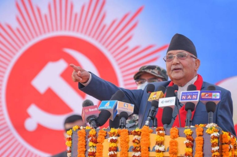 नेकपा एमालेको अध्यक्ष लगायत पदमा निर्वाचन हुँदै