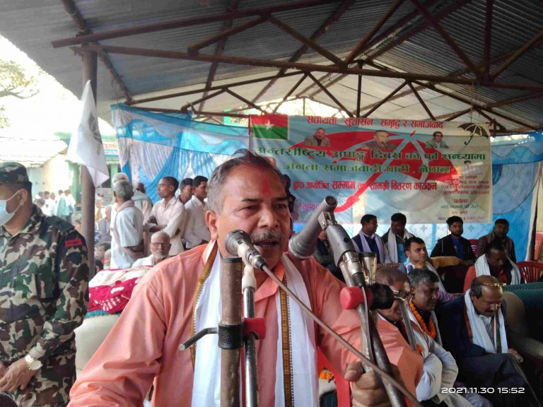 खतरा अझै संघियता र लोकतन्त्र माथि :- मन्त्रि यादव