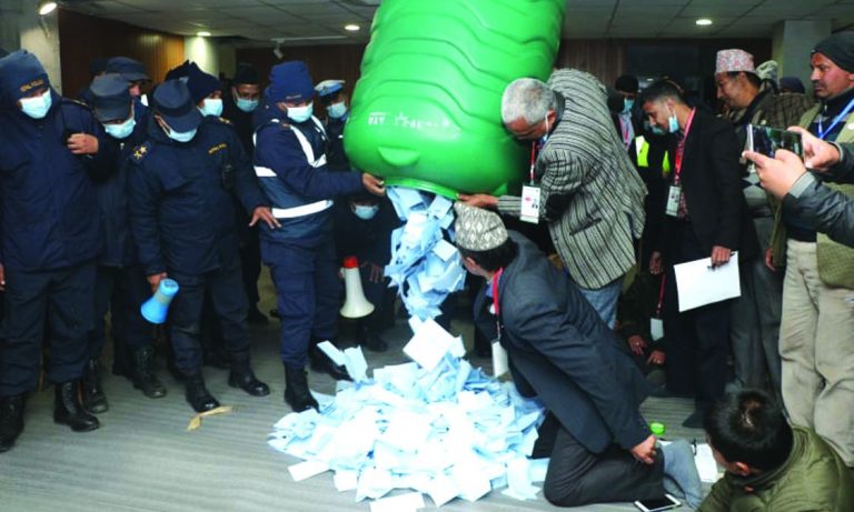 नेपाली काँग्रेसको मतगणना सकिन अझैँ दुईतीन दिन लाग्ने