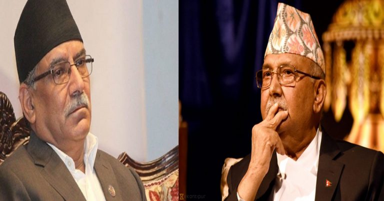 ओलीलाई भेट्न प्रचण्ड बालकोटतिर लागे