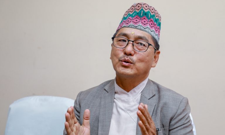 राजेन्द्र लिङ्देनद्वारा सांसद पद त्यागेको घोषणा