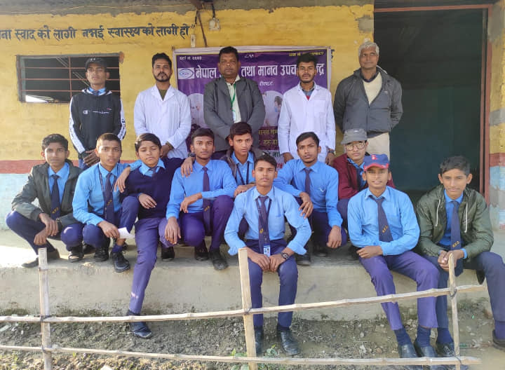 अढाई सय बालबालीकामा ४५ जनामा आखाँको दृष्टि दोश फेला