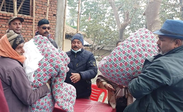 गरिव असहायहरुलाई सपनाको न्यानो साहारा