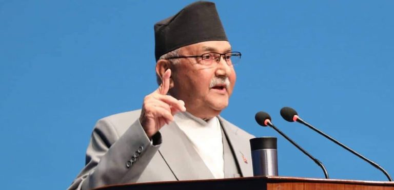 सेनाले एसपीपीमा सहभागी हुन मर्यादा नाघेर पत्र लेख्यो-केपी ओली