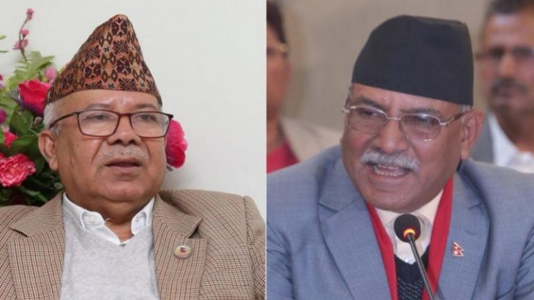 एउटै घोषणापत्रमा चुनाव लड्न प्रचण्ड र माधव नेपाल सहमत