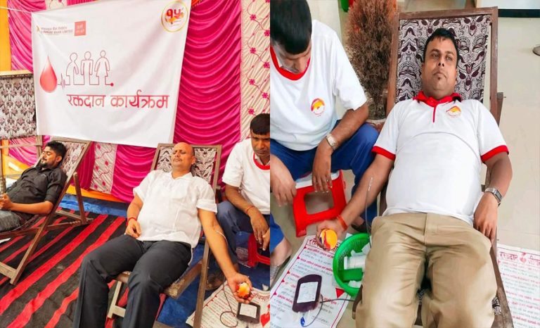 सनराइजको रक्तदानले कयौँलाई जीवनदान
