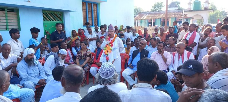 याे चुनाव सत्य र असत्य बिचकाे लडाई :- माधव कुमार नेपाल
