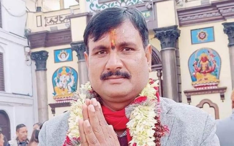 प्रतिनिधिसभा सदस्य किरणकुमार साहले संस्कृत भाषामा शपथ लिए