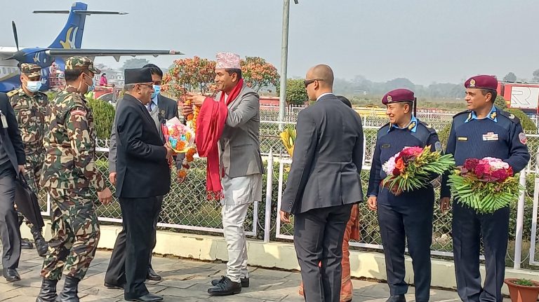 प्रधानमन्त्री नियुक्त भएपछि पहिलो पटक प्रचण्ड गृहजिल्ला चितवनमा