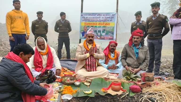 महादेवपट्टीमा विवाह मण्डप