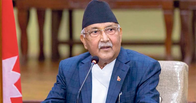 संविधानको व्यवस्थाविपरीत प्रधानमन्त्री पद नबाँड्न कांग्रेस सभापति देउवालाई ओलीको सुझाव