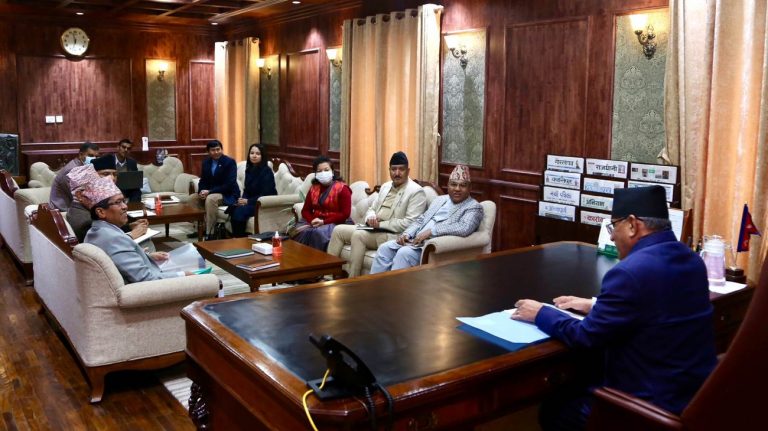भ्रष्टाचार नियन्त्रण र सुशासनका लागि सरकार गम्भीर छ : प्रधानमन्त्री