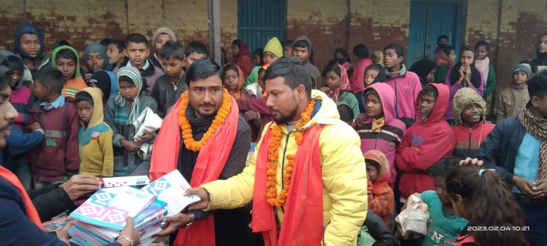 नीरज साहको बिना ढेऊवाको अभियानमा दियालो क्लबको सहयोग