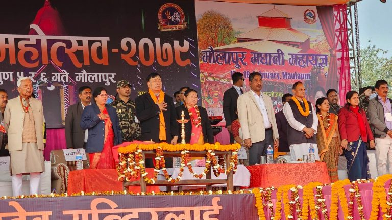 तराई मधेश प्राकृतिक र साँस्कृतिक धराेहर रहेकाे :-  उपराष्ट्रपति पुन