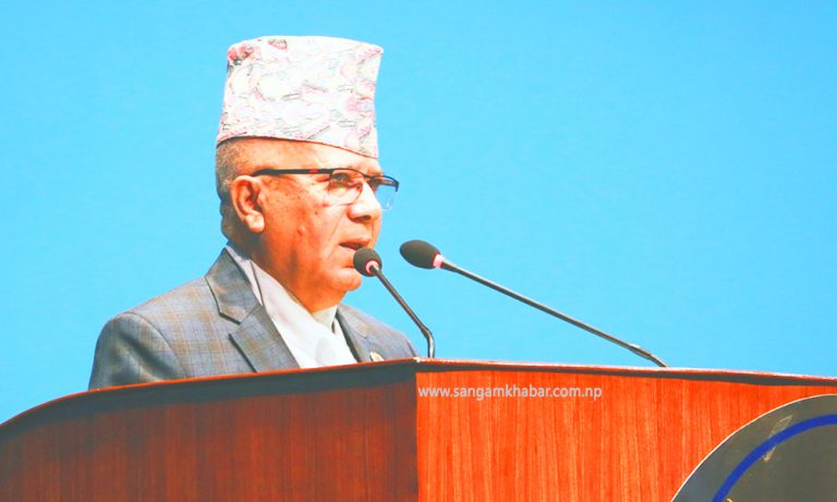 गठबन्धन पाँचै वर्ष टिक्छ – अध्यक्ष नेपाल