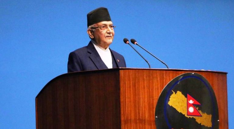 अर्थ मन्त्रालयमा बजेट टाइप गर्ने व्यक्ति भेटिएन-ओली