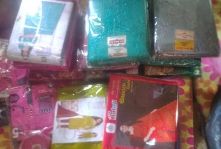 अवैध रूपमा नेपाल ल्याउँदै गरेको लत्ताकपडा बरामद
