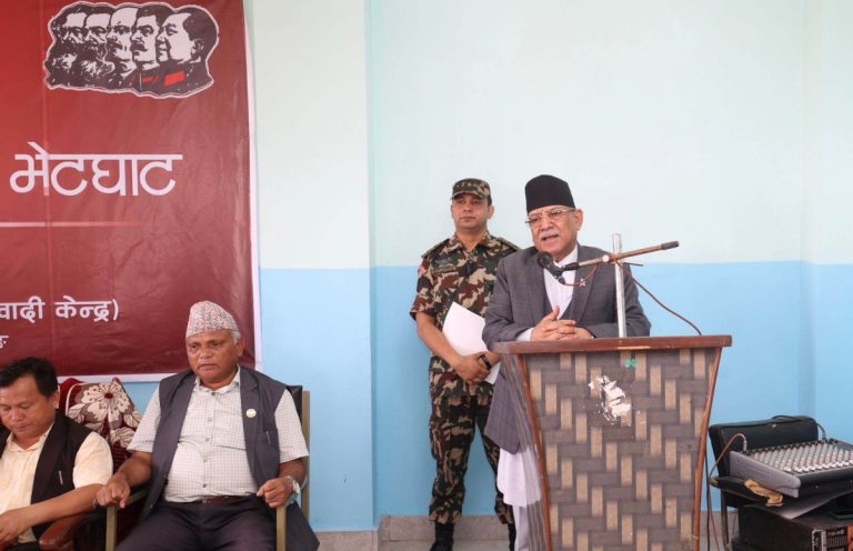 समाजवादी मोर्चा बन्छ, फेरि नयाँ नेकपा बनाउँछौँ : प्रधानमन्त्री प्रचण्ड