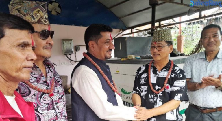 धरान- ६ का निर्वाचित वडा अध्यक्ष भट्टराई राप्रपामा प्रवेश