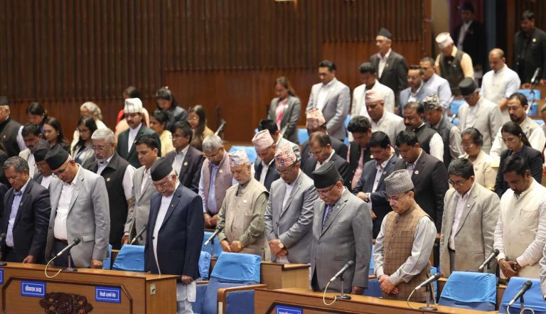 नेम्वाङको निधनमा प्रतिनिधिसभाबाट शोक प्रस्ताव पारित