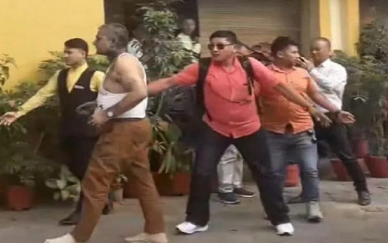 काठमाडौँमा दुर्गा प्रसाईंलाई दलियो कालोमोसो