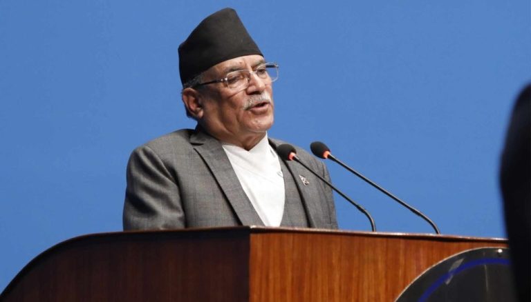 स्वास्थ्य क्षेत्रमा देखिएका समस्या समाधान गर्ने अठोट लिएको छु-प्रधानमन्त्री प्रचण्ड