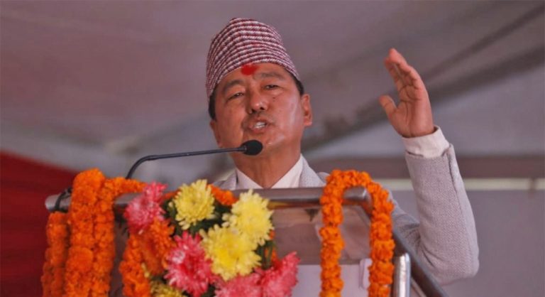 राप्रपा अध्यक्ष लिङ्देन अमेरिका जॅादै